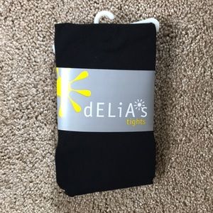 Delia’s Black Tights - Size: M-L